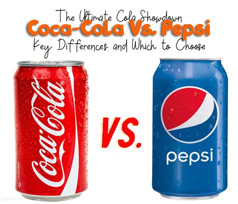 coke vs pepsi market share|difference between coke and pepsi.